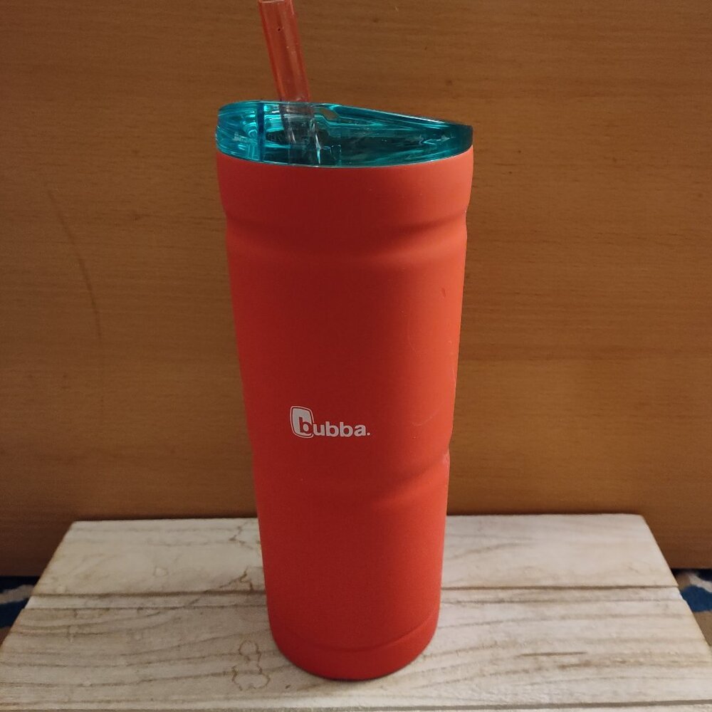 NWOT Bubba Envy S Tumbler w/Bumper 24oz Insulated with Straw Hot/Cold